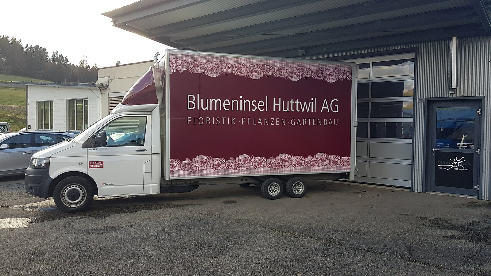 Transporter-Beschriftung Trüssel