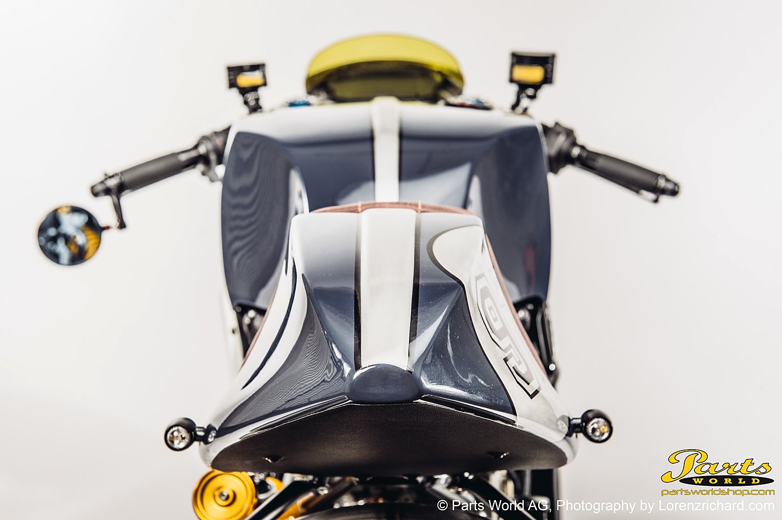 Ducati Cafe Racer, Heckansicht