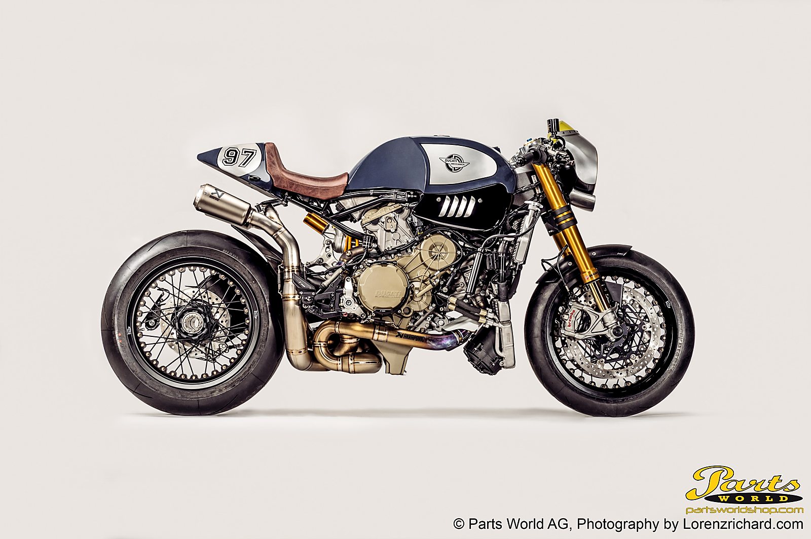 Ducati Cafe Racer, Seitenansicht