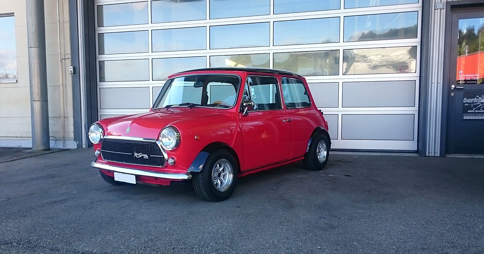 Innocenti Mini Cooper in Rot